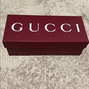 Gucci Burgundy Gift Box